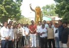 स्व.श्री दत्तीगाँवजी की पुण्यतिथि सेवा दिवस के रूप में मनाई गई