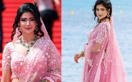 Soniya Bansal Turns Heads at Cannes 2026 with Radha Rani-Inspired Look