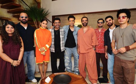 Karan Johar Joins Chand Mera Dil Team for Special Unplugged Jam Session