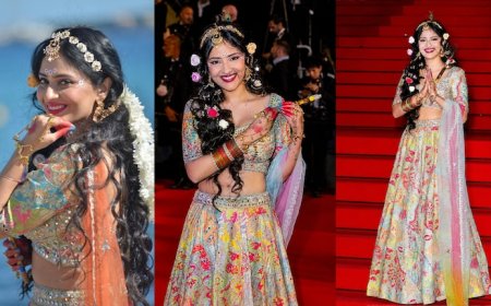 Sanya Thakur Represents Sanatan Culture at Cannes 2026