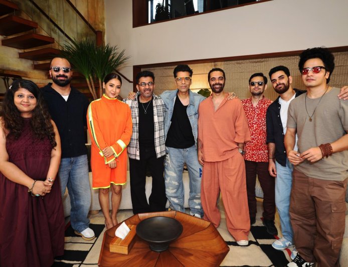 Karan Johar Joins Chand Mera Dil Team for Special Unplugged Jam Session