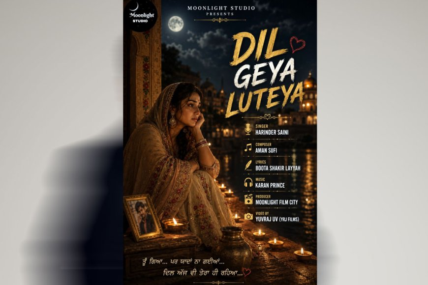 Moonlight Studio Announces New Punjabi Music Project “Dil Geya Luteya”