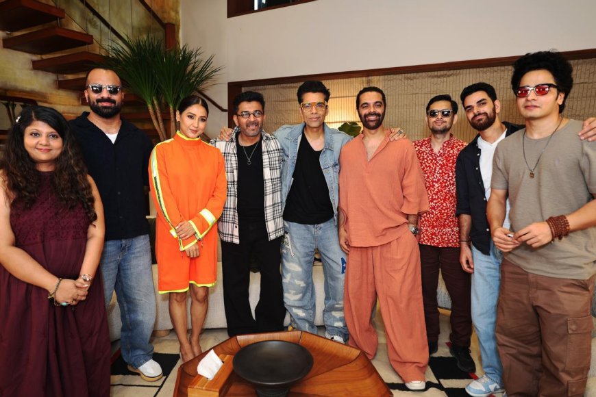 Karan Johar Joins Chand Mera Dil Team for Special Unplugged Jam Session
