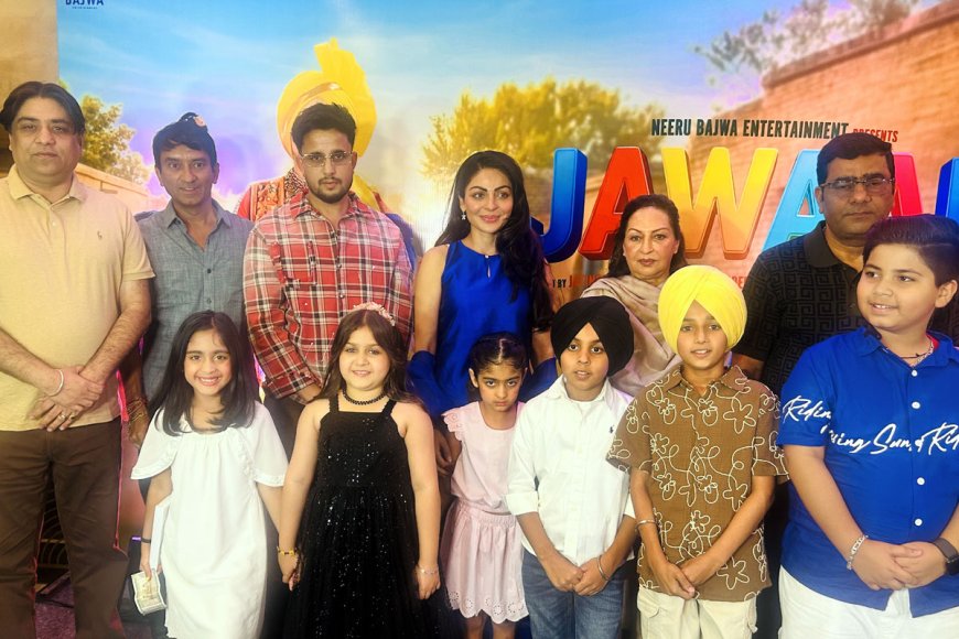 Jawaak Celebrates Grand Premiere with Neeru Bajwa & R Nait, Now in Cinemas