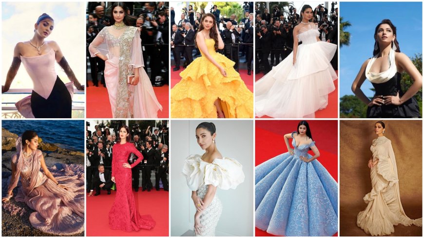 When Bollywood Divas Turned Cannes Into A Global Fashion Runway