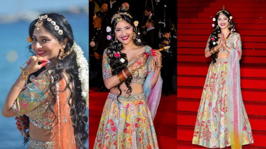 Sanya Thakur Represents Sanatan Culture at Cannes 2026