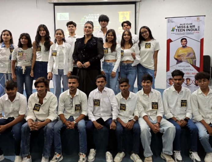 Grand Ahmedabad Auditions of Alee Club Miss & Mr Teen India 2026 Wrapped Up by Rampguru Sambita Bose