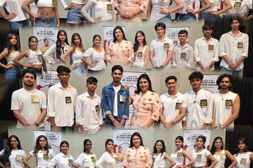 Pune Auditions of Alee Club Miss & Mr Teen India 2026 – An event of talent concluded successfully by Sambita Bose