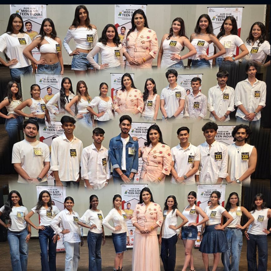 Pune Auditions of Alee Club Miss & Mr Teen India 2026 – An event of talent concluded successfully by Sambita Bose