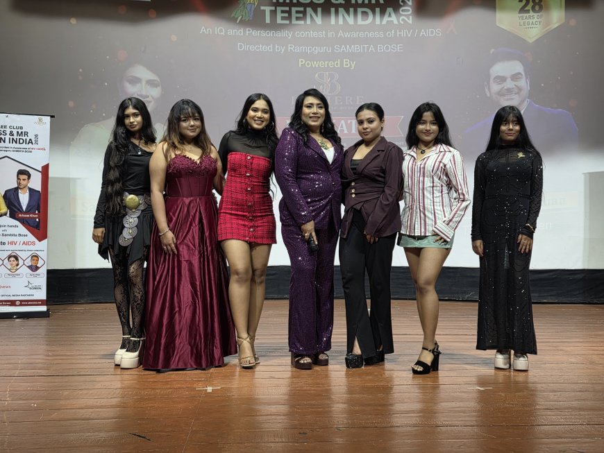 A Glamorous Milestone created at Kolkata Auditions for Teen India 2026 by Rampguru Sambita Bose