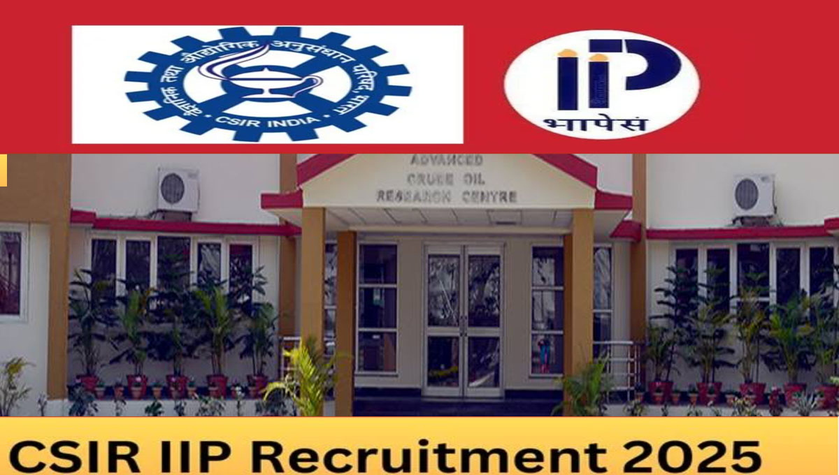 Indian Institute of Petroleum Vacancy 2025