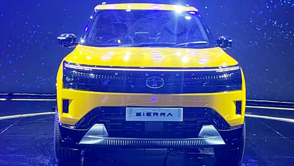 Tata Sierra ICE At Auto Expo 2025