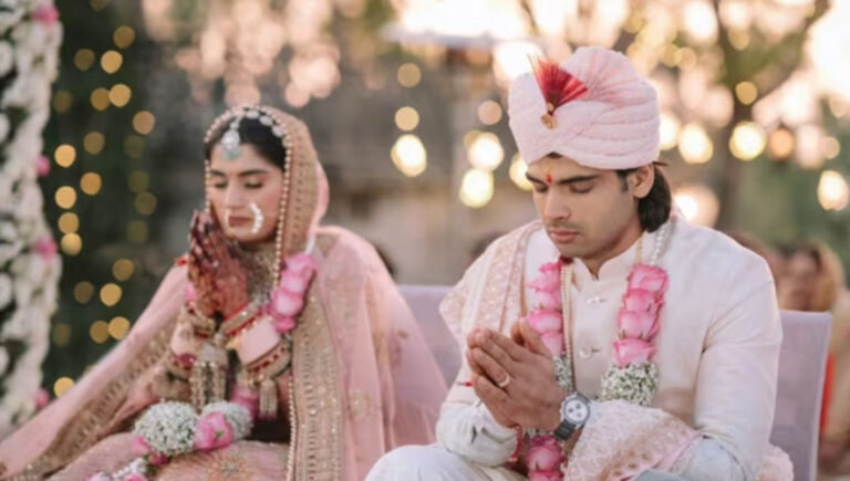 Neeraj Chopra and Himani Mor’s Wedding